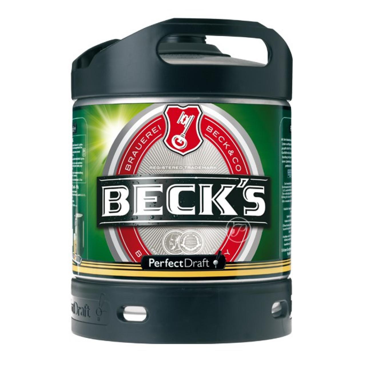BECK'S VERTE PERFECTDRAFT 6L